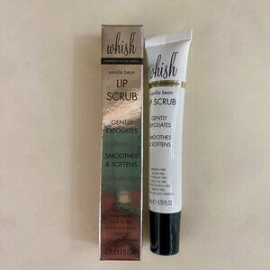 Whish Vanilla Bean Lip Scrub, Full Size 22mL, New in Box.